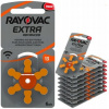 Batérie do načúvacích prístrojov Rayovac 13 60 ks 310 mAh Batérie do načúvacích prístrojov Rayovac 13 60 ks 310 mAh