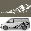 Maliarska šablóna na auto CAMPER GRAFIKA HORSKÉ PÁSMO HORY 43x137 Maliarska šablóna na auto CAMPER GRAFIKA HORSKÉ PÁSMO HORY 43x137