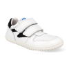 Barefoot detské tenisky Develab – Unisex Lw Ct Snkr 2Velcro White Nappa bielo-čierne Barefoot detské tenisky Develab – Unisex Lw Ct Snkr 2Velcro White Nappa bielo-čierne