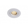 LUCIDE TUBE Spot Round D9cm GU10 excl White 22954/01/31 LUCIDE TUBE Spot Round D9cm GU10 excl White 22954/01/31