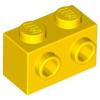 11211 Yellow Brick, Modified 1 x 2 with Studs on Side (Žlutá cihla, modifikovaná 1 x 2 s kolíky na boku) 11211 Yellow Brick, Modified 1 x 2 with Studs on Side (Žlutá cihla, modifikovaná 1 x 2 s kolíky na boku)