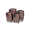 Cestovný kufor BERTOO Milano - champagne SET 4v1 Cestovný kufor BERTOO Milano - champagne SET 4v1