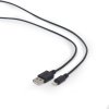 Gembird CC-USB2-AMLM-1M USB 2.0 Lightning (IP5 a vyšší) nabíjecí a synchronizační, 1m, černý Gembird CC-USB2-AMLM-1M USB 2.0 Lightning (IP5 a vyšší) nabíjecí a synchronizační, 1m, černý