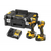 Dewalt 18V XR kombo sada DCF850+DCD800 2x5 Ah DCK2051P2T Dewalt 18V XR kombo sada DCF850+DCD800 2x5 Ah DCK2051P2T
