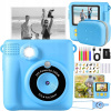 Fotoaparát pre deti, Instantný Fotoaparát s tlačou, 16x digitálny zoom Fotoaparát pre deti, Instantný Fotoaparát s tlačou, 16x digitálny zoom