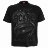 Tričko AC/DC - Back In Black Torn, Unisex,Čierna,3XL Tričko AC/DC - Back In Black Torn, Unisex,Čierna,3XL
