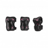ROLLERBLADE chrániče SKATE GEAR 3PACK W black/raspberry ROLLERBLADE chrániče SKATE GEAR 3PACK W black/raspberry