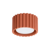 Sollux Lighting Stropné svietidlo Aura, 1x okrovo červené hliníkové tienidlo, (6 cm) Sollux Lighting Stropné svietidlo Aura, 1x okrovo červené hliníkové tienidlo, (6 cm)