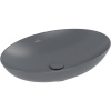 VILLEROY & BOCH Loop & Friends oválne umývadlo na dosku bez otvoru, s prepadom, 620 x 420 mm, Graphite, s povrchom CeramicPlus, 4A4800i4 VILLEROY & BOCH Loop & Friends oválne umývadlo na dosku bez otvoru, s prepadom, 620 x 420 mm, Graphite, s povrchom CeramicPlus, 4A4800i4