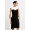 Šaty Karl Lagerfeld A2W13003 čierna 38 Šaty Karl Lagerfeld A2W13003 čierna 38