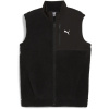 Puma Fleece Gilet Mens Puma Black S Puma Fleece Gilet Mens Puma Black S