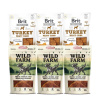 BRIT Jerky Snack Morčacie mäsové mince s tekvicou + mäkké kuracie prsia WILD FARM 6x80g BRIT Jerky Snack Morčacie mäsové mince s tekvicou + mäkké kuracie prsia WILD FARM 6x80g