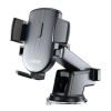 Joyroom JR-OK3 univerzálny držiak telefónu do auta na palubnú dosku/veternú obrazovku, čierny Joyroom JR-OK3 univerzálny držiak telefónu do auta na palubnú dosku/veternú obrazovku, čierny