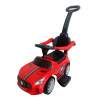 Detské odrážadlo so zvukom a vodiacou tyčou Baby Mix RACER červené Detské odrážadlo so zvukom a vodiacou tyčou Baby Mix RACER červené