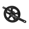 Force Kľuky C5.5 Al 48z 170 mm s krytom, čierne Force Kľuky C5.5 Al 48z 170 mm s krytom, čierne