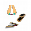 Cvičebná pomôcka pre HealMed Hallux valgus - hnedá Cvičebná pomôcka pre HealMed Hallux valgus - hnedá