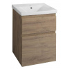 Aqualine Altair - Umývadlová skrinka 52x73x45 cm, dub emporio AI355 Aqualine Altair - Umývadlová skrinka 52x73x45 cm, dub emporio AI355