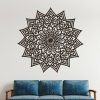 drevo zivota Drevená mandala na stenu LASKAVOSTI Farebný vzor: Wenge, Rozmery (cm): 80x80 drevo zivota Drevená mandala na stenu LASKAVOSTI Farebný vzor: Wenge, Rozmery (cm): 80x80