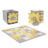 KINDERKRAFT Podložka penová puzzle Luno Shapes 185 x 165 cm Yellow, 30ks, Premium KINDERKRAFT Podložka penová puzzle Luno Shapes 185 x 165 cm Yellow, 30ks, Premium