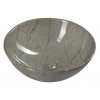 Sapho DALMA keramické umývadlo 42x16,5x42 cm, grigio SPH MM113