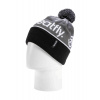 Zimní čepice Meatfly Robb Beanie 25/26 Black/Silver Zimní čepice Meatfly Robb Beanie 25/26 Black/Silver