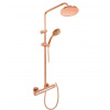 Rav slezák Sprchový systém RAV SLEZÁK zlatá růžová kartáčovaná TRM82.5/7-61ZRK Rav slezák Sprchový systém RAV SLEZÁK zlatá růžová kartáčovaná TRM82.5/7-61ZRK