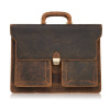Kožená pánská taška / aktovka Paolo Peruzzi T-122 hnědá Kožená pánská taška / aktovka Paolo Peruzzi T-122 hnědá