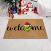 Vianočná rohožka pred dvere Grinch Welcome 40 × 60 cm (Sviatočná rohožka s motívom Grincha – privítajte hostí vo veľkom štýle) Vianočná rohožka pred dvere Grinch Welcome 40 × 60 cm (Sviatočná rohožka s motívom Grincha – privítajte hostí vo veľkom štýle)