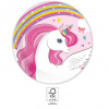 Papierové taniere jednorožec 19,5 cm 8 ks - Procos - Procos Papierové taniere jednorožec 19,5 cm 8 ks - Procos - Procos