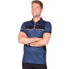 QHP Tričko Kai QHP, pánske, black/blue Veľkosť: 46 QHP Tričko Kai QHP, pánske, black/blue Veľkosť: 46