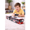 Diaľkovo Ovládaný Mestský Autobus RC Červeno-Biely Diaľkovo Ovládaný Mestský Autobus RC Červeno-Biely