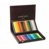 Akvarelové pastelky Caran d'Ache, 80 ks, drevená krabička Akvarelové pastelky Caran d'Ache, 80 ks, drevená krabička