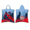 Jerry Fabrics Plážová osuška pončo Spider-man Super hero 50x115 cm Jerry Fabrics Plážová osuška pončo Spider-man Super hero 50x115 cm