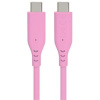 PremiumCord Silikonový kabel s konektory USB-C 60W 480Mbps růžový extra měkký 1,5m ku31sa15p PremiumCord Silikonový kabel s konektory USB-C 60W 480Mbps růžový extra měkký 1,5m ku31sa15p