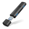 CONNECT IT COMPACT 4v1 USB-A hub + čtečka karet, (2xUSB-A 3.0, 1xSD, 1xMicroSD), externí, ANTRACITOVÁ CHU-4060-AN Connect IT CONNECT IT COMPACT 4v1 USB-A hub + čtečka karet, (2xUSB-A 3.0, 1xSD, 1xMicroSD), externí, ANTRACITOVÁ CHU-4060-AN Connect IT