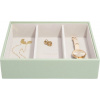Krabička na šperky Stackers s 3 priehradkami, classic šalviová zeleň Krabička na šperky Stackers s 3 priehradkami, classic šalviová zeleň