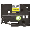 BROTHER TZEFX651 - 24 mm široká kazeta TZ, pružná laminátová páska TZE-FX651, žlto-čierne písmo BROTHER TZEFX651 - 24 mm široká kazeta TZ, pružná laminátová páska TZE-FX651, žlto-čierne písmo