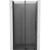 Mexen Velar, posuvné sprchové dvere do otvoru 110 cm, 8mm šedé sklo, čierna matná, 871-110-000-41-70 Mexen Velar, posuvné sprchové dvere do otvoru 110 cm, 8mm šedé sklo, čierna matná, 871-110-000-41-70
