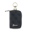 Kľúčenka Guess PU 4G Script Logo Black Kľúčenka Guess PU 4G Script Logo Black