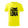Swimming is in my DNA - Tričko detské bavlnené - 158 cm/12 rokov ( Citrónová ) Swimming is in my DNA - Tričko detské bavlnené - 158 cm/12 rokov ( Citrónová )