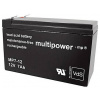 multipower MP7-12 142239 olověný akumulátor 12 V 7 Ah olověný se skelným rounem (š x v x h) 65 x 102 x 151 mm plochý konektor 4,8 mm bezúdržbové, nepatrné multipower MP7-12 142239 olověný akumulátor 12 V 7 Ah olověný se skelným rounem (š x v x h) 65 x 102 x 151 mm plochý konektor 4,8 mm bezúdržbové, nepatrné