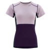 DEVOLD Lauparen Merino 190 T-Shirt Wmn, Orchid/Lilac/Ink - S DEVOLD Lauparen Merino 190 T-Shirt Wmn, Orchid/Lilac/Ink - S