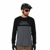 Dres Horsefeathers Fury LS black/gray 2022 Velikost: M Dres Horsefeathers Fury LS black/gray 2022 Velikost: M