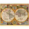JOHN SPEED (1552-1629): Mapa sveta. Kolorovaná medirytina. Londýn, 1651. Druh potlače: Exkluzívne prevedenie na plátne v drevených lištách 75x59 - Reprodukcia dekoračnej historickej mapy na stenu JOHN SPEED (1552-1629): Mapa sveta. Kolorovaná medirytina. Londýn, 1651. Druh potlače: Exkluzívne prevedenie na plátne v drevených lištách 75x59 - Reprodukcia dekoračnej historickej mapy na stenu