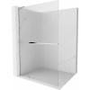 Mexen Kioto+ L, sprchová zástena Walk-In s poličkou a vešiakom 80 x 200 cm, 8mm sklo s rebrovým vzorom, chrómový profil, 800-080-123-01-09 Mexen Kioto+ L, sprchová zástena Walk-In s poličkou a vešiakom 80 x 200 cm, 8mm sklo s rebrovým vzorom, chrómový profil, 800-080-123-01-09