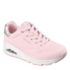 Skechers UNO Stand On Air Trainers Womens Pink/Metallic 5 (38) Skechers UNO Stand On Air Trainers Womens Pink/Metallic 5 (38)