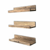 Polica Apol Walnut, 3 ks Polica Apol Walnut, 3 ks