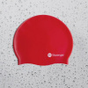 Slazenger Silicone Swimming Cap Junior Red/Clear One Size Slazenger Silicone Swimming Cap Junior Red/Clear One Size