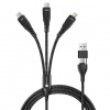 Kábel OEM CONNECT IT Wirez 6in1 2x USB-C, 1x Lightning, 1,25 m, ČERNÝ 2x USB-C, 1x Lightning, 1,25 m, čierny Kábel OEM CONNECT IT Wirez 6in1 2x USB-C, 1x Lightning, 1,25 m, ČERNÝ 2x USB-C, 1x Lightning, 1,25 m, čierny