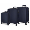 MOVOM Wood Navy Blue, Sada luxusných ABS cestovných kufrov, 75cm/65cm/55cm, 5318464 MOVOM Wood Navy Blue, Sada luxusných ABS cestovných kufrov, 75cm/65cm/55cm, 5318464